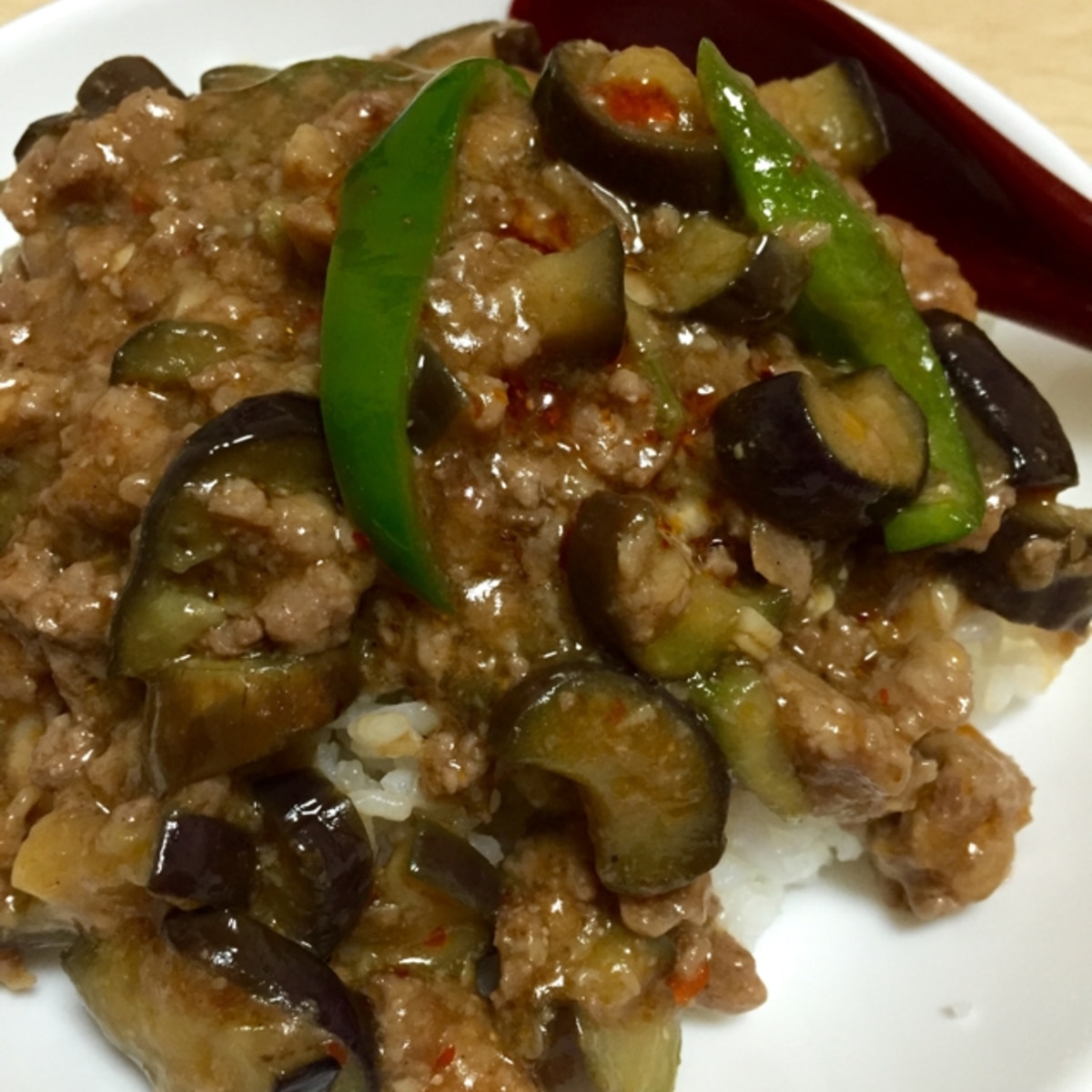 なすとピーマンの肉味噌あんかけ レシピ 作り方 By Sayappeee 楽天レシピ